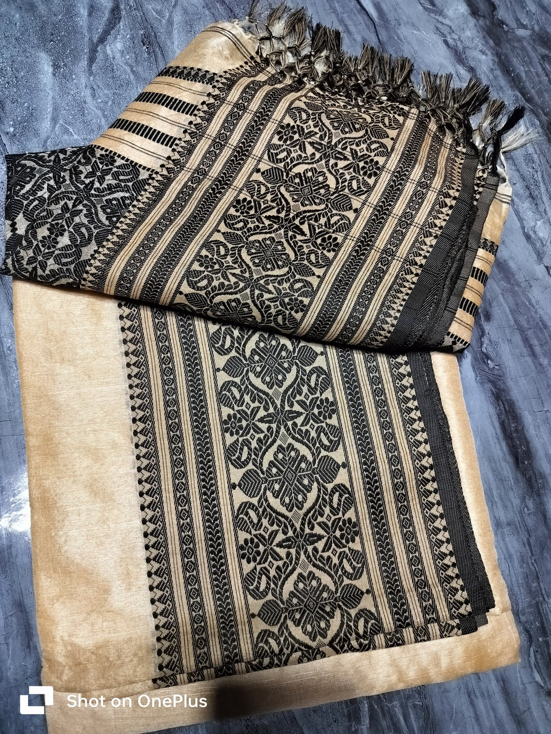 Sterling - The Auspicious Tussar Saree