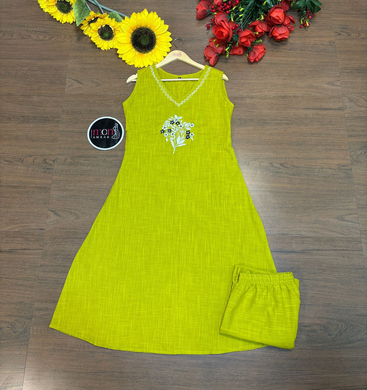 Light Cascade- Cotton Coord Set