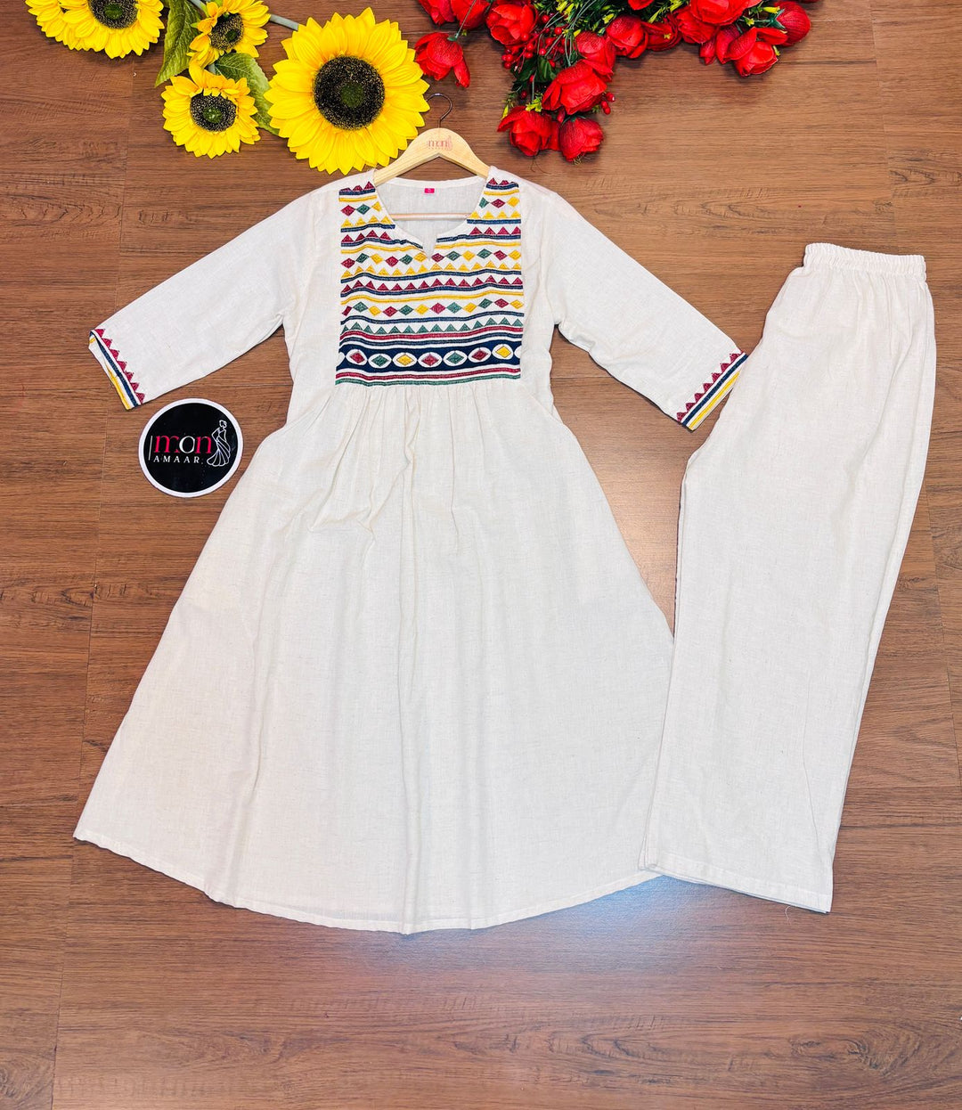 Smart Women- Cotton Kurti Set