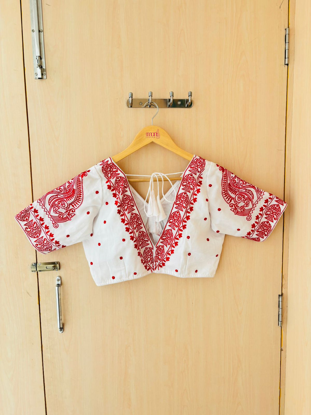 Queen of Water Vichitra Silk Blouse