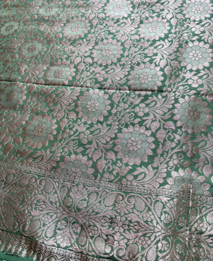 Avid Love - A Beautiful Floral Banarasi Saree
