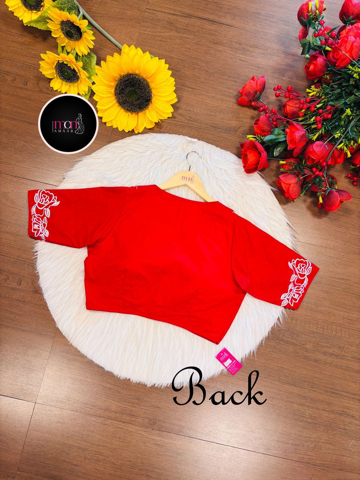 Angel Aura - Designer Blouse With Baby Collar