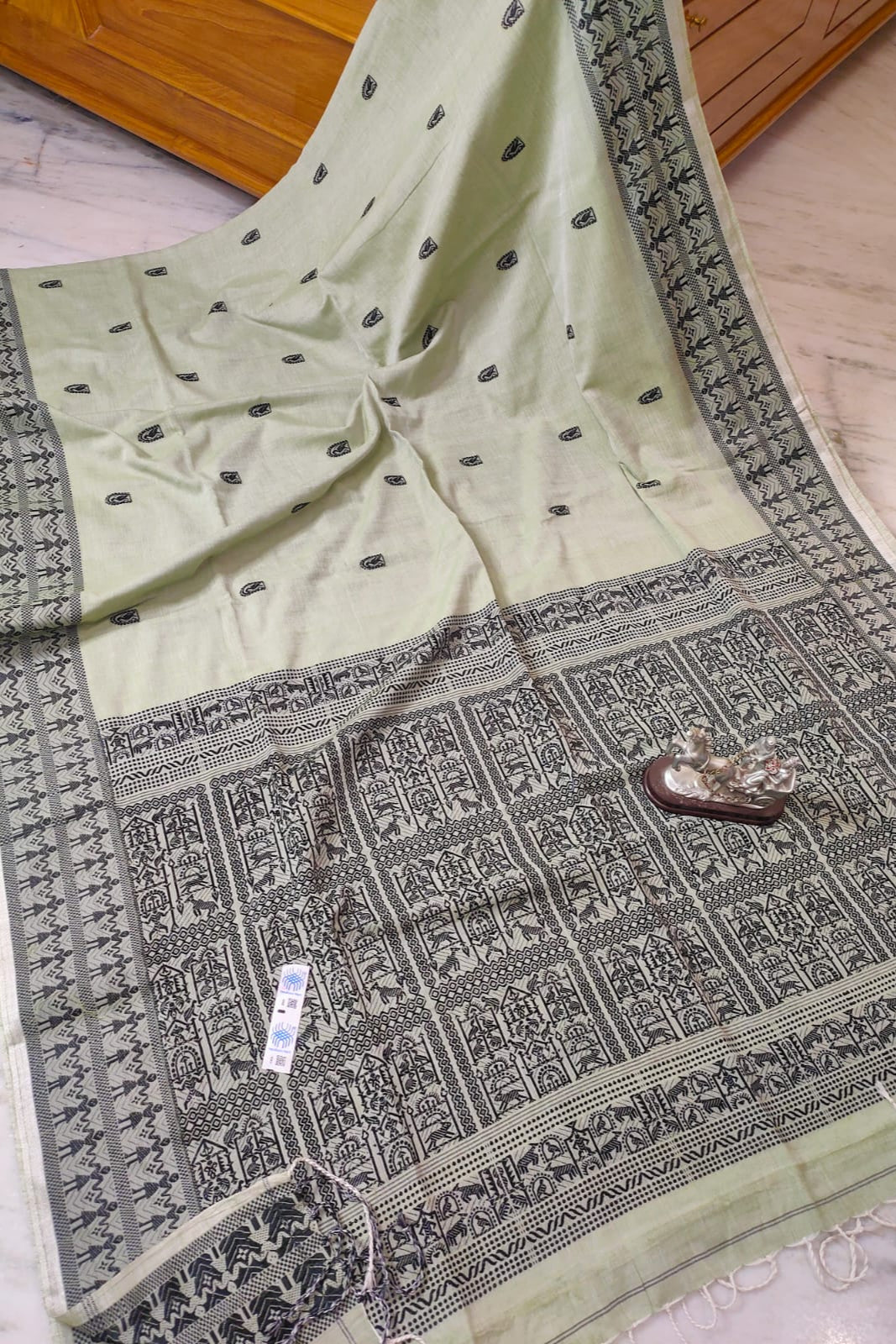 Moner Thikana Bengal Mercerized Cotton Saree