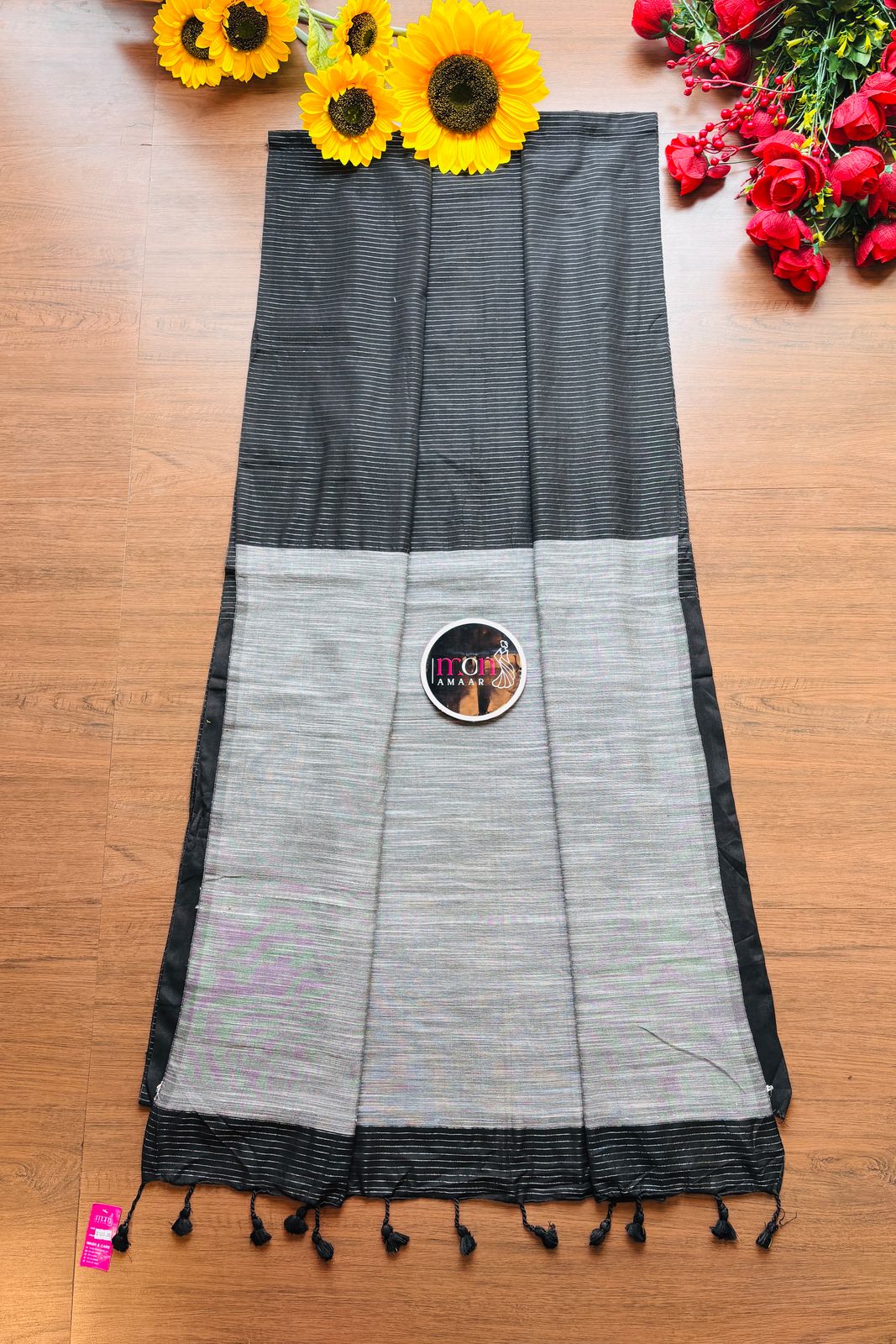 Zari Striped Cotton Saree