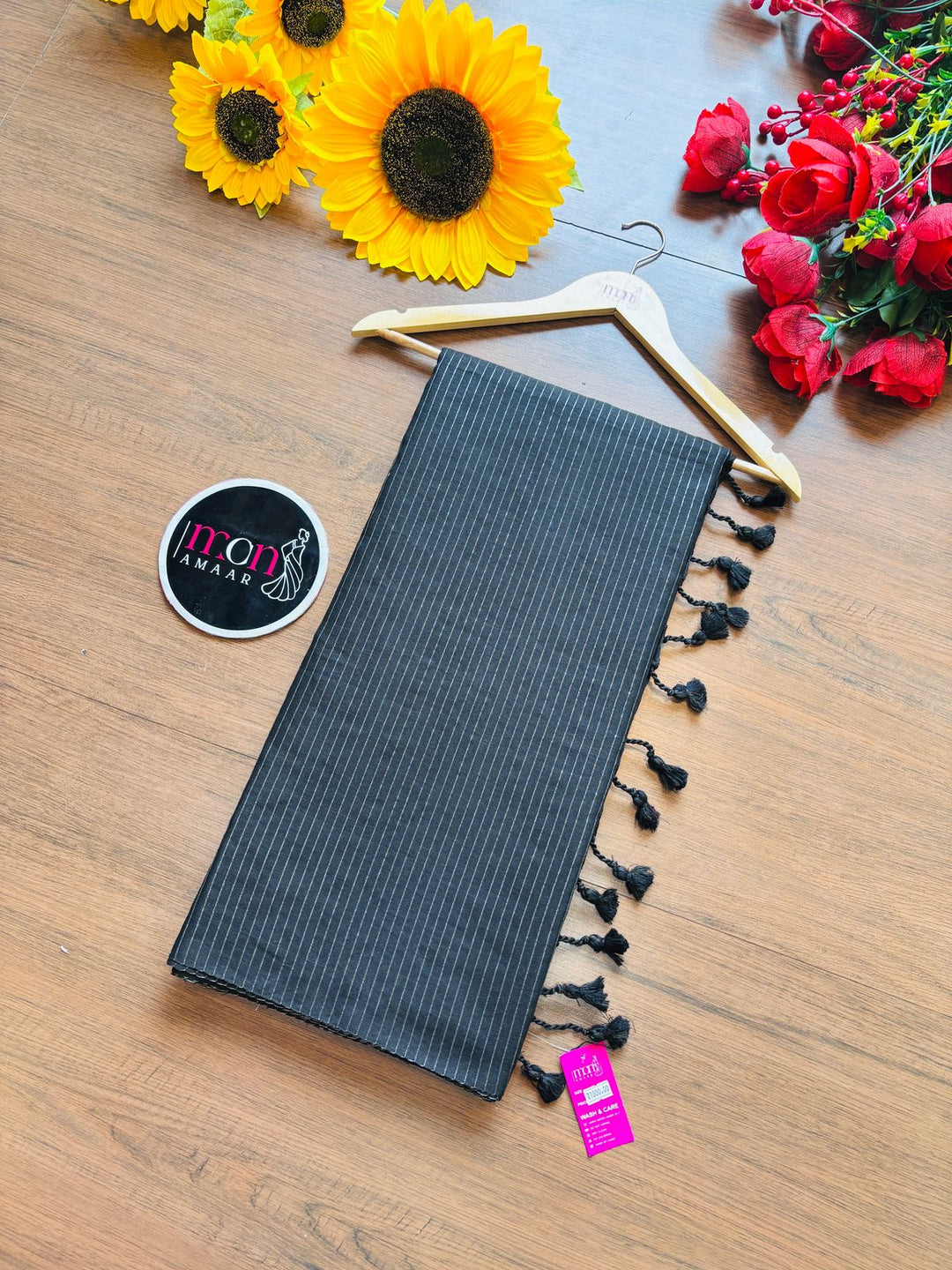 Zari Striped Cotton Saree