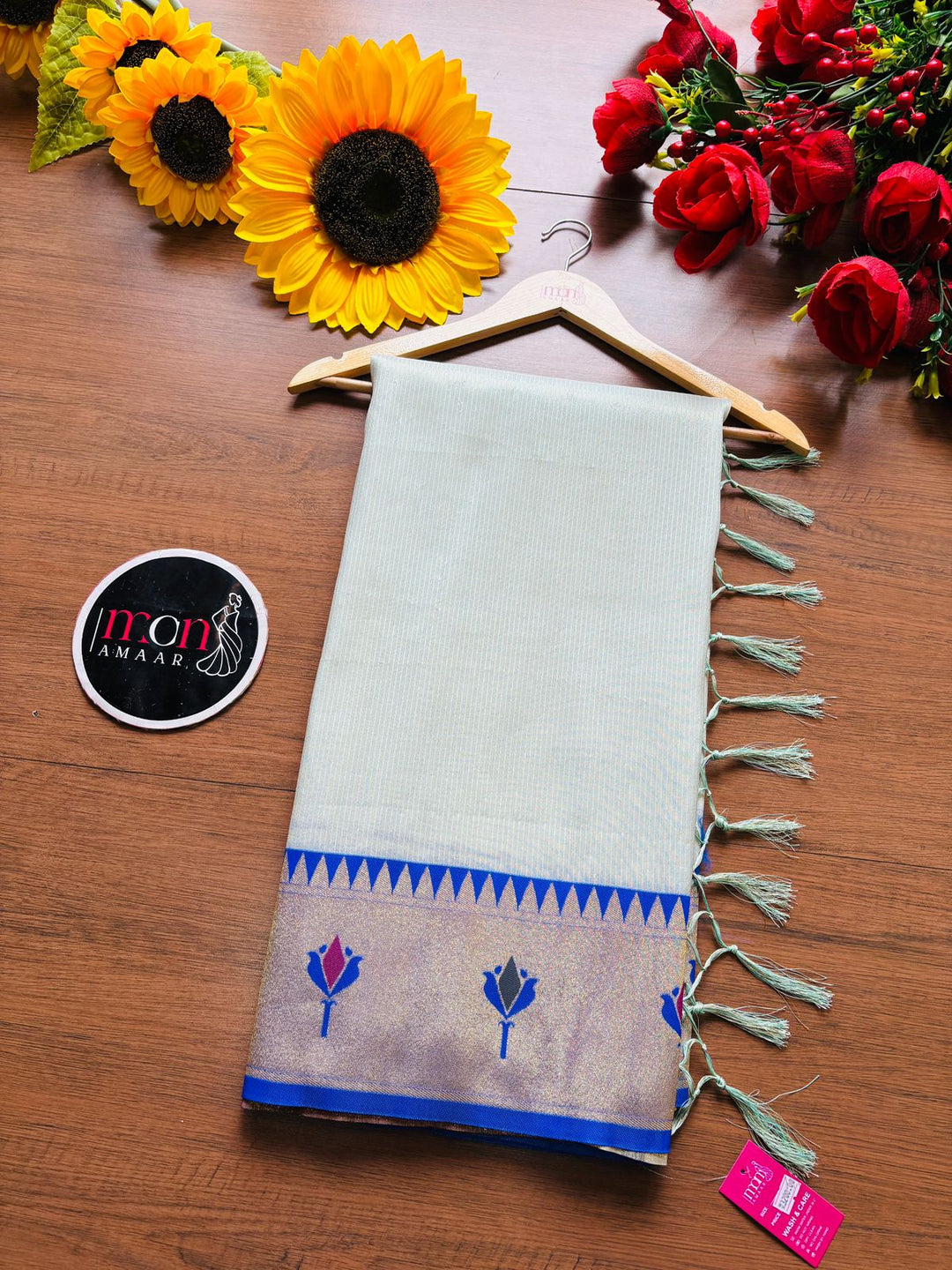 Varnika Valli - Kanjivarum Paithani Silk Saree