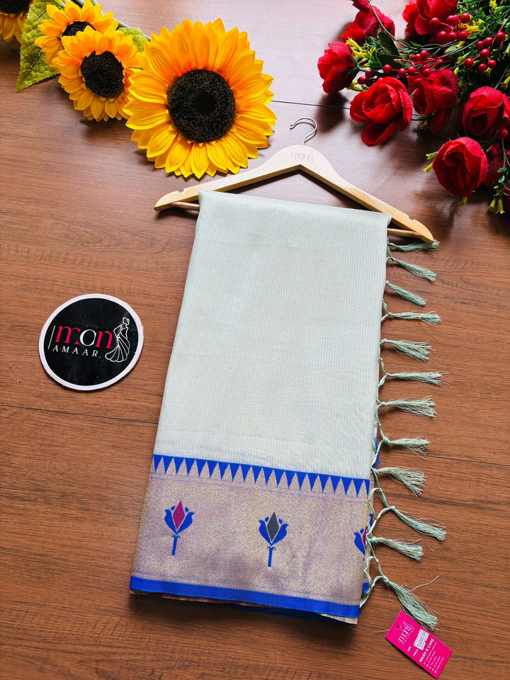 Varnika Valli - Kanjivarum Paithani Silk Saree