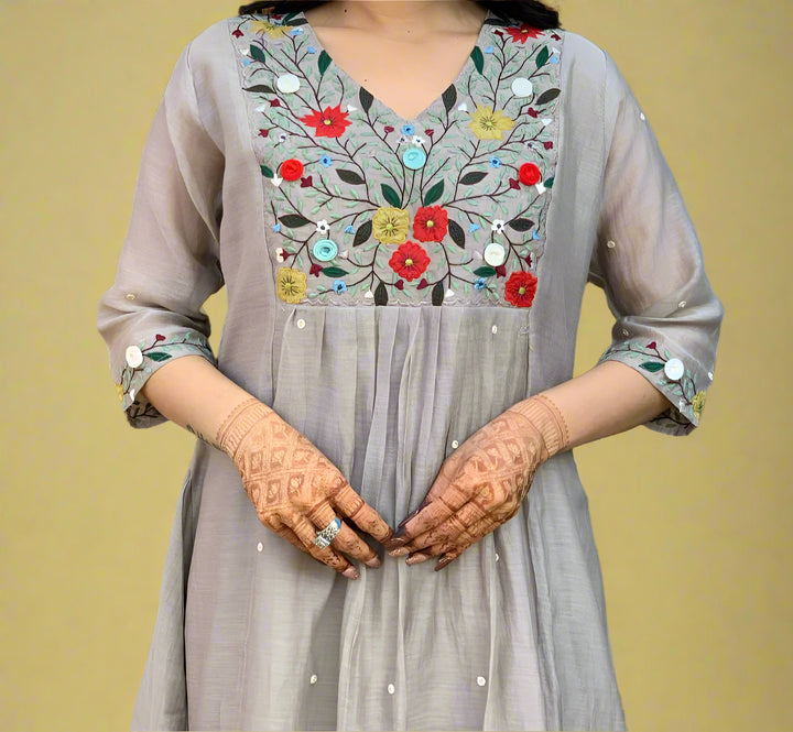 Unscripted Moments Cotton kurti Set