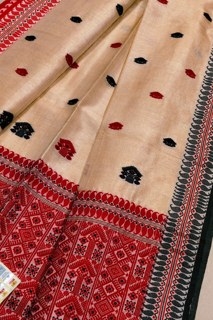 Welcomed Gachi Tussar Saree