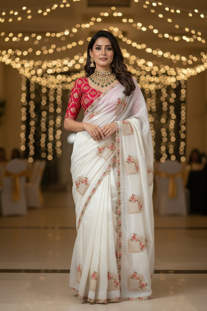 Million Reasons Of Smile Crush Silk Saree