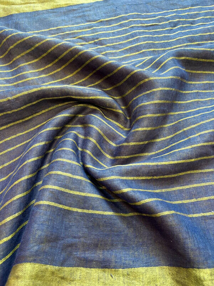 Aadhya- Pure Linen Saree