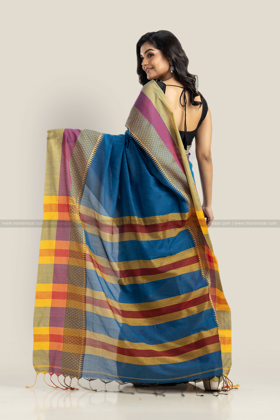 Esho He Boishakh Bengal Narayanpet Saree