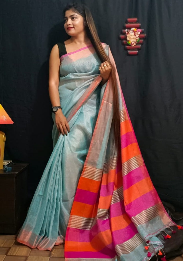 Tissue Saree
