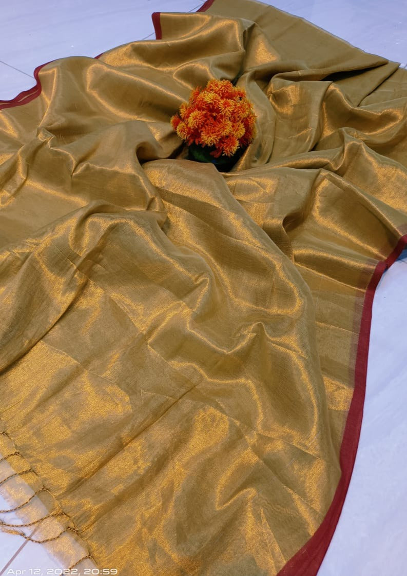 Bengal Handloom Fusion Saree