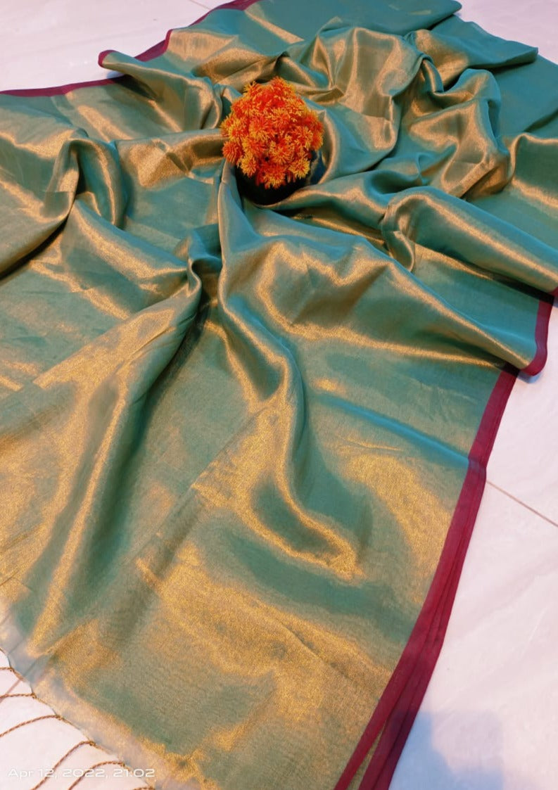 Bengal Handloom Fusion Saree