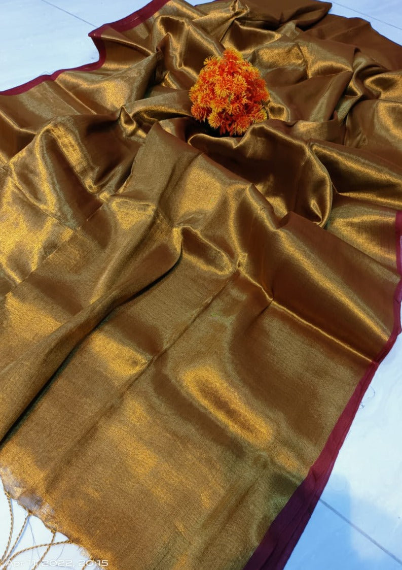 Bengal Handloom Fusion Saree