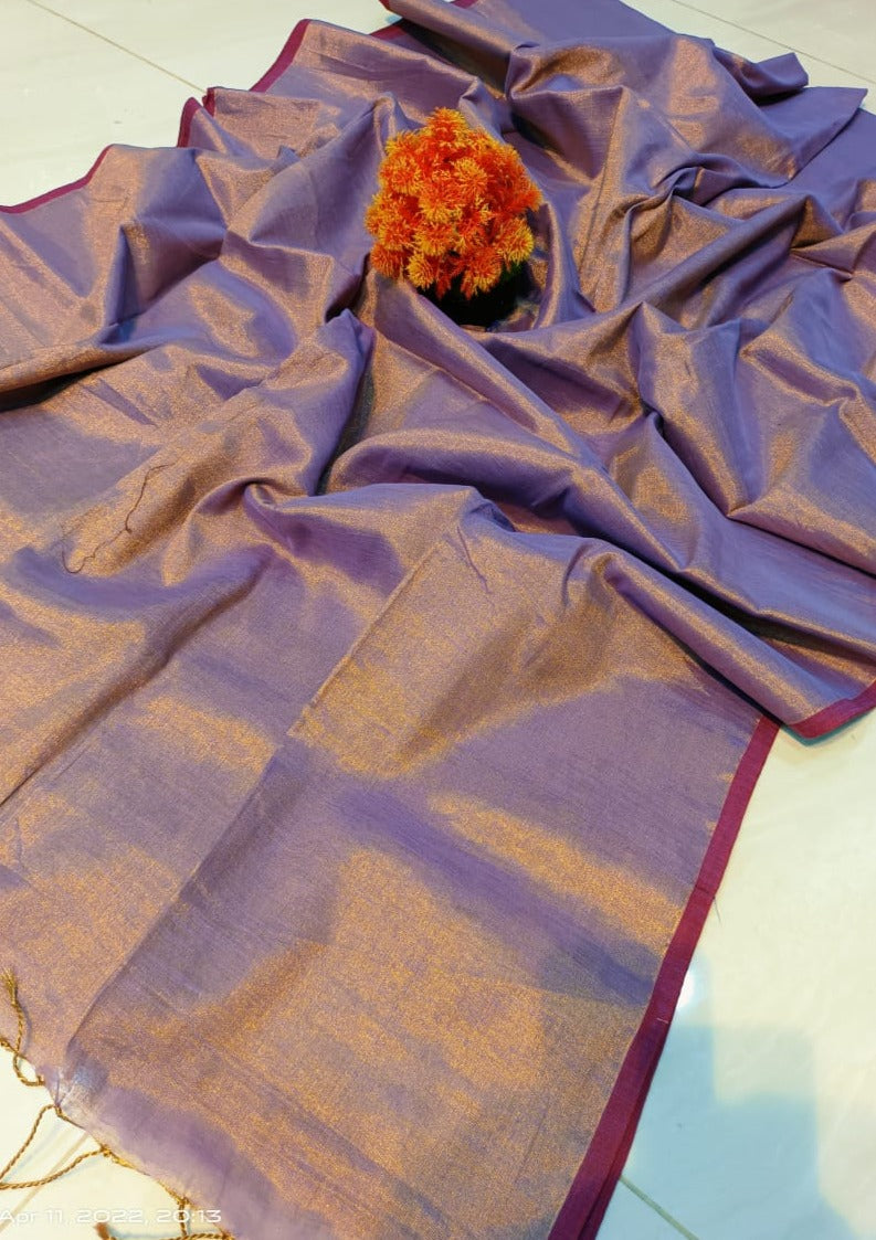 Bengal Handloom Fusion Saree