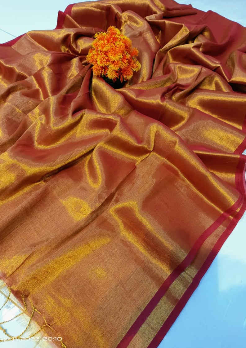 Bengal Handloom Fusion Saree