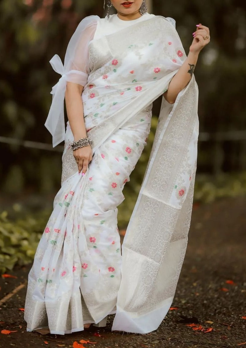 Sugandha Georgette Banarasi Saree