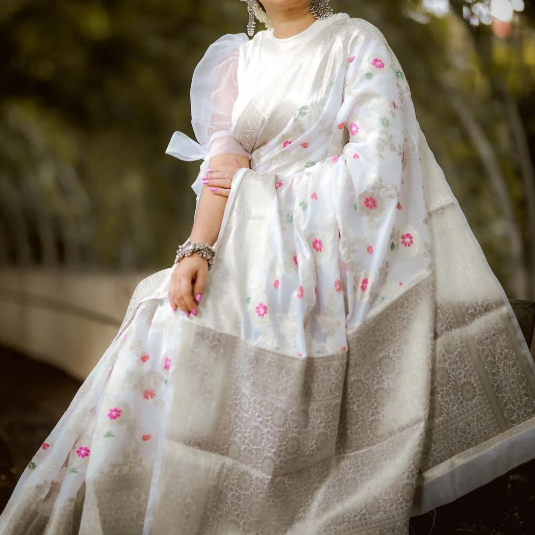 Sugandha Georgette Banarasi Saree