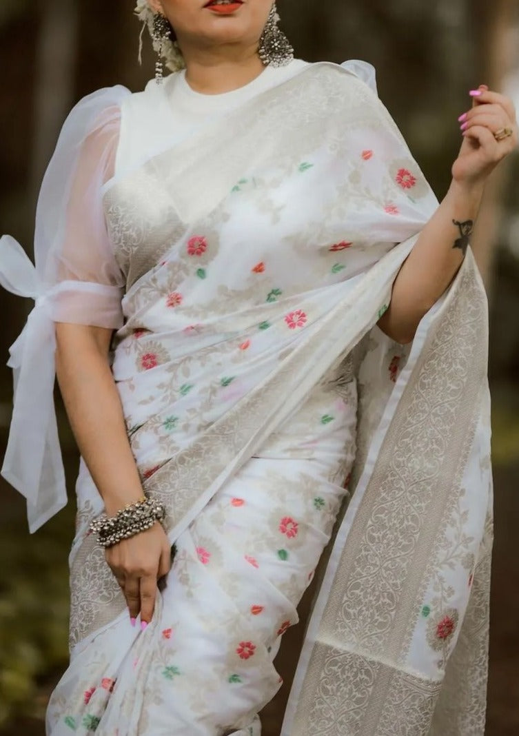 Sugandha Georgette Banarasi Saree