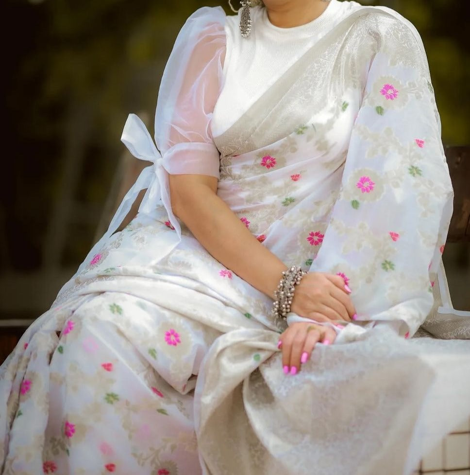 Sugandha Georgette Banarasi Saree