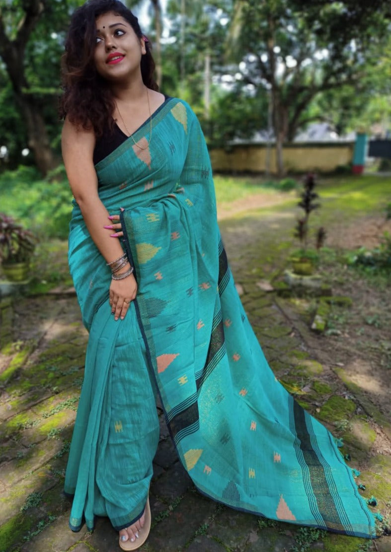 tissue-linen-saree-monamaar