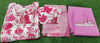 Rose Pink Floral Print Rayon Kurti Set