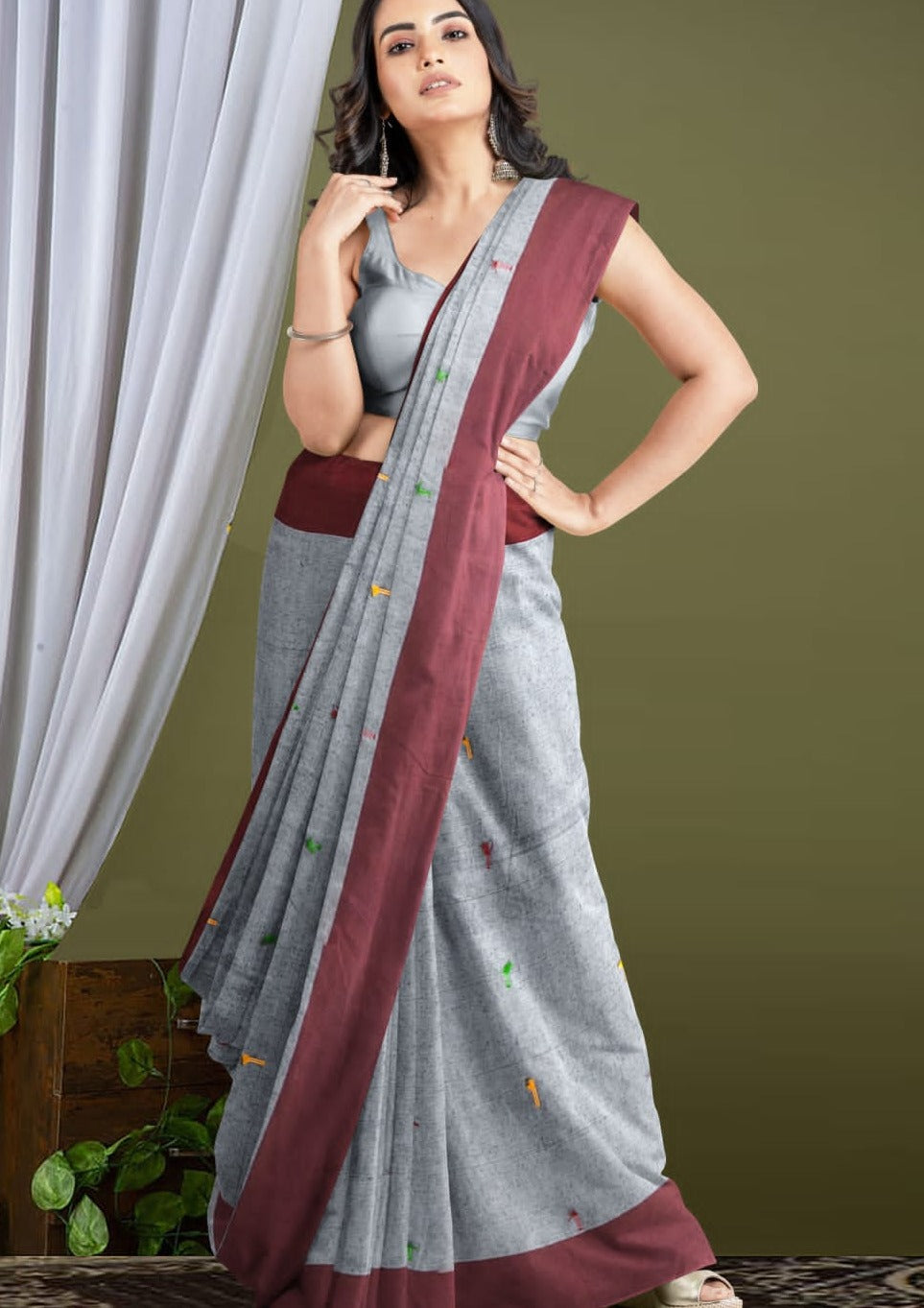 Bengal Khadi Saree