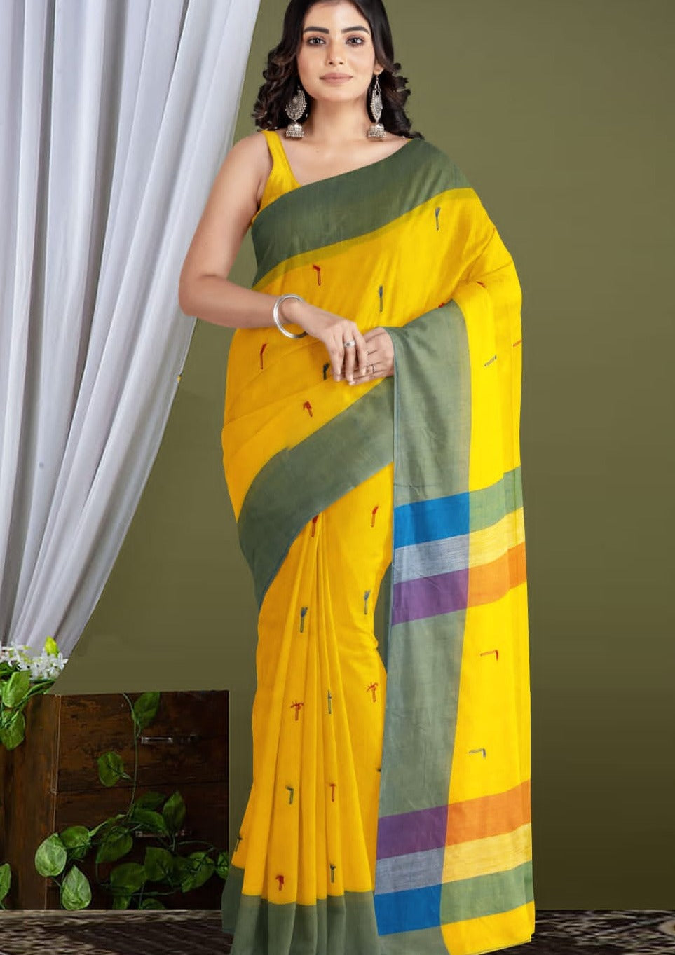 Bengal Khadi Saree