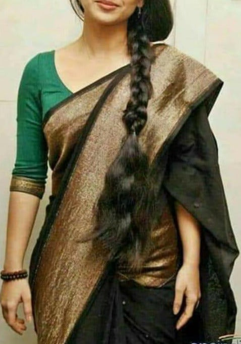 Pure Handwoven Linen Saree