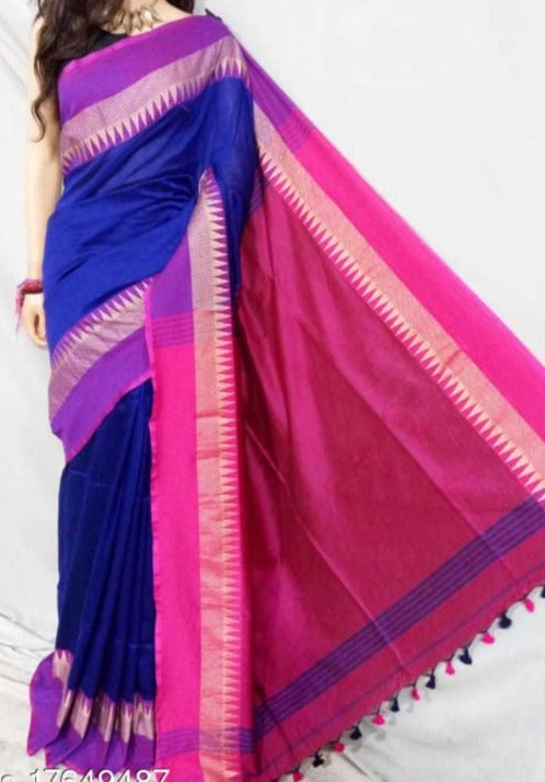 Bengal Special Khadi Cotton Saree