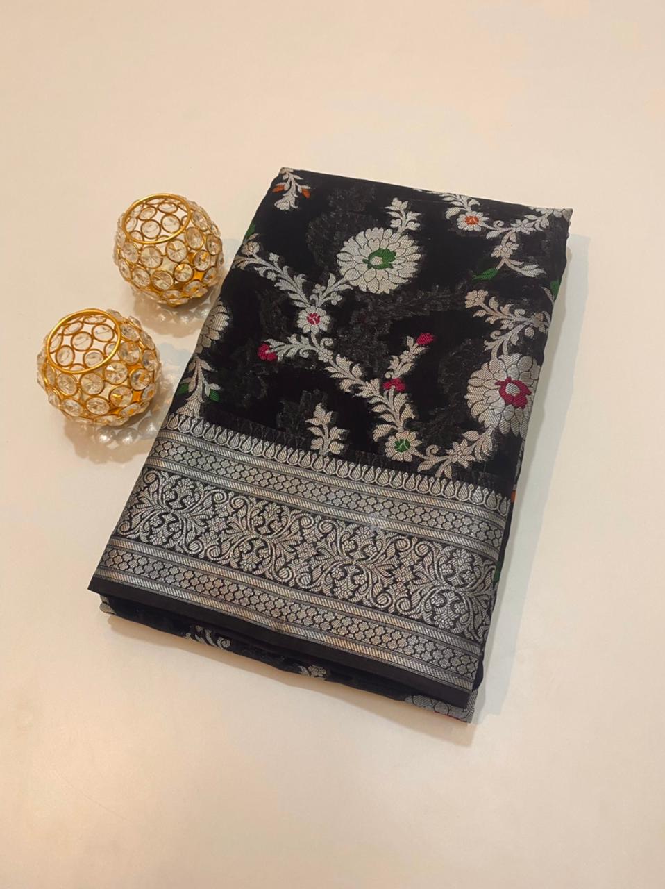 Sugandha Georgette Banarasi Saree
