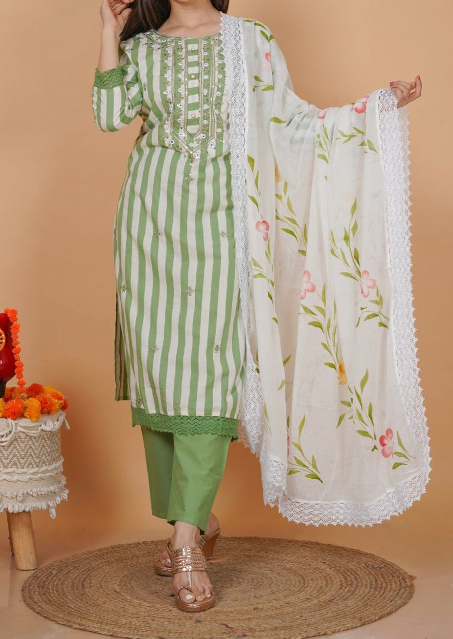 Cotton Kurti Set