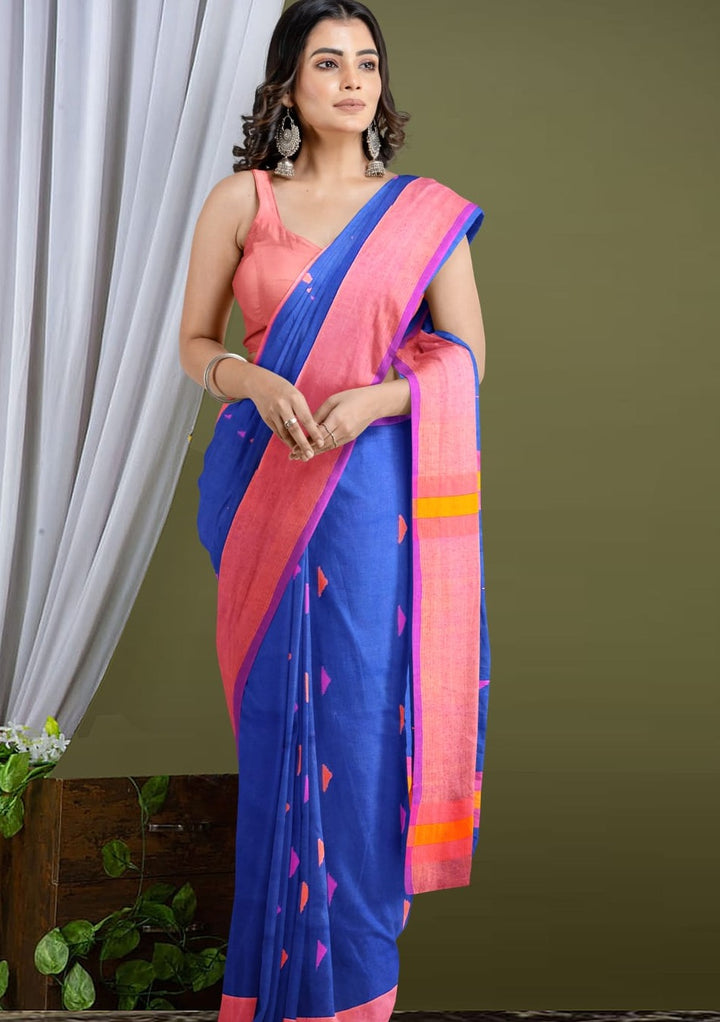 Rooted In Elegance Khadi Cotton Saree