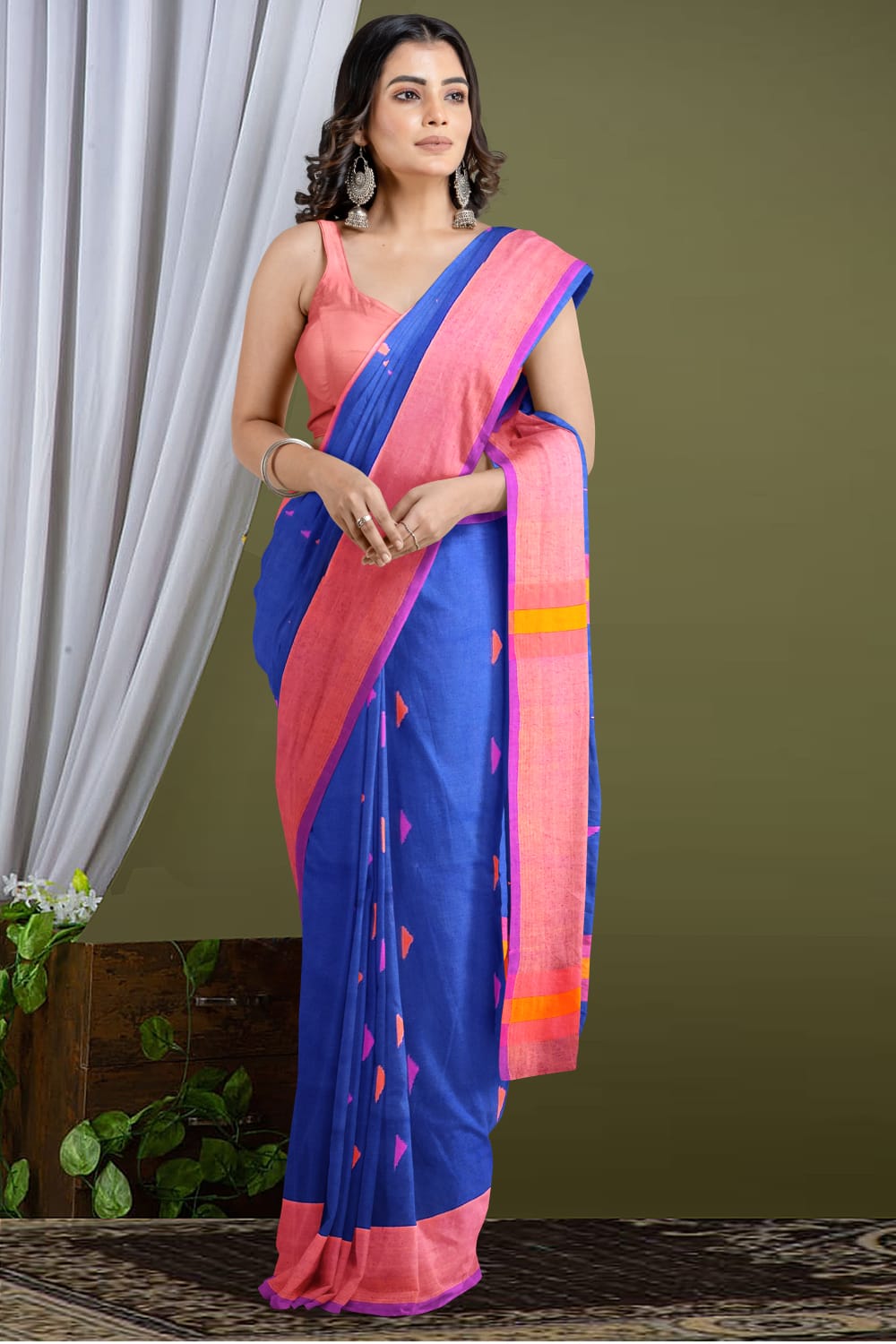 Rooted In Elegance Khadi Cotton Saree