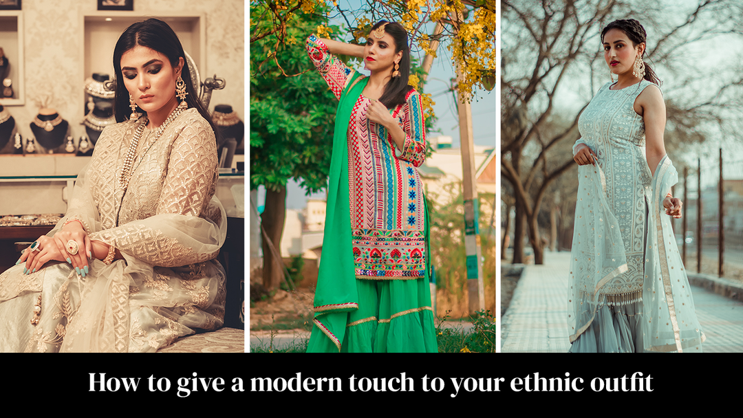 How To Give A Modern Touch To Your Ethnic Outfit