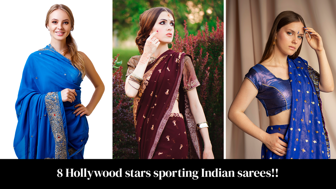 Hollywood Stars Sporting Indian Sarees