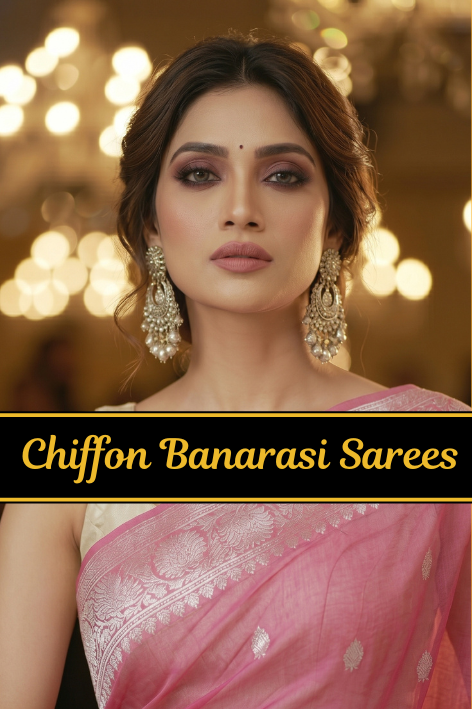 Chiffon Banarasi Sarees