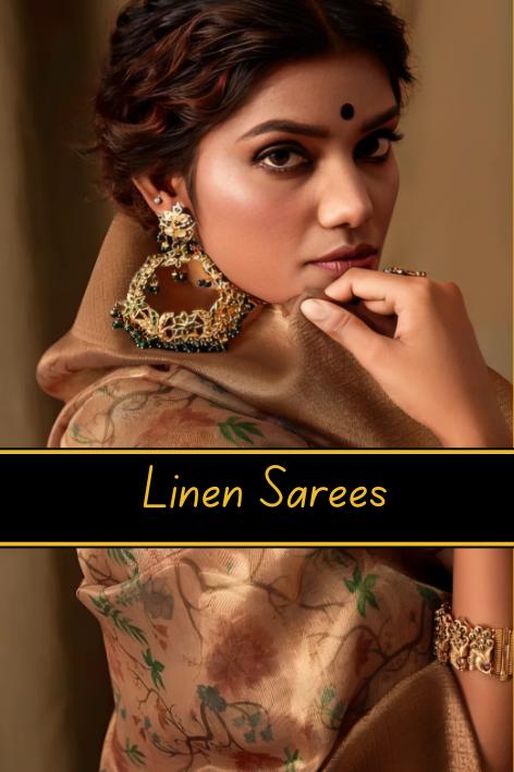 Linen Sarees