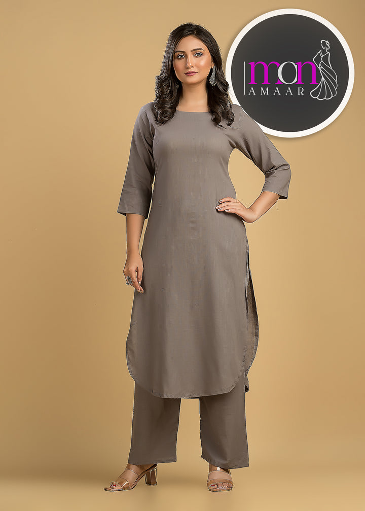 Flawless Beauty Cotton Kurti Set