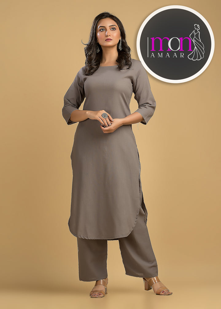 Flawless Beauty Cotton Kurti Set