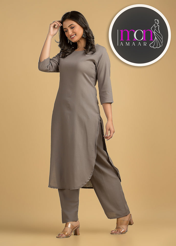 Flawless Beauty Cotton Kurti Set