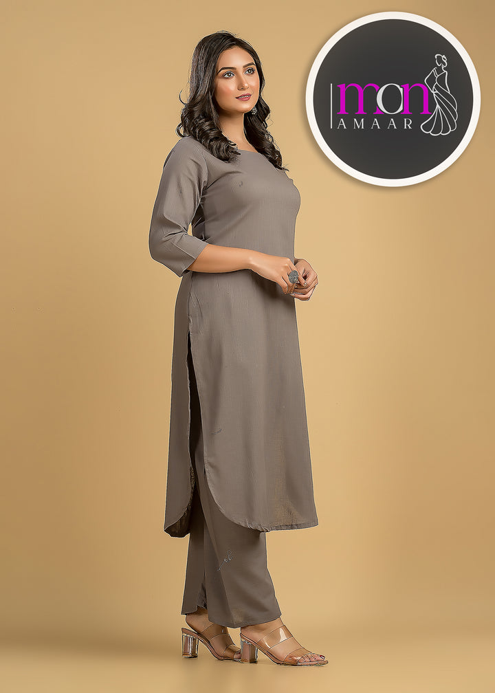 Flawless Beauty Cotton Kurti Set