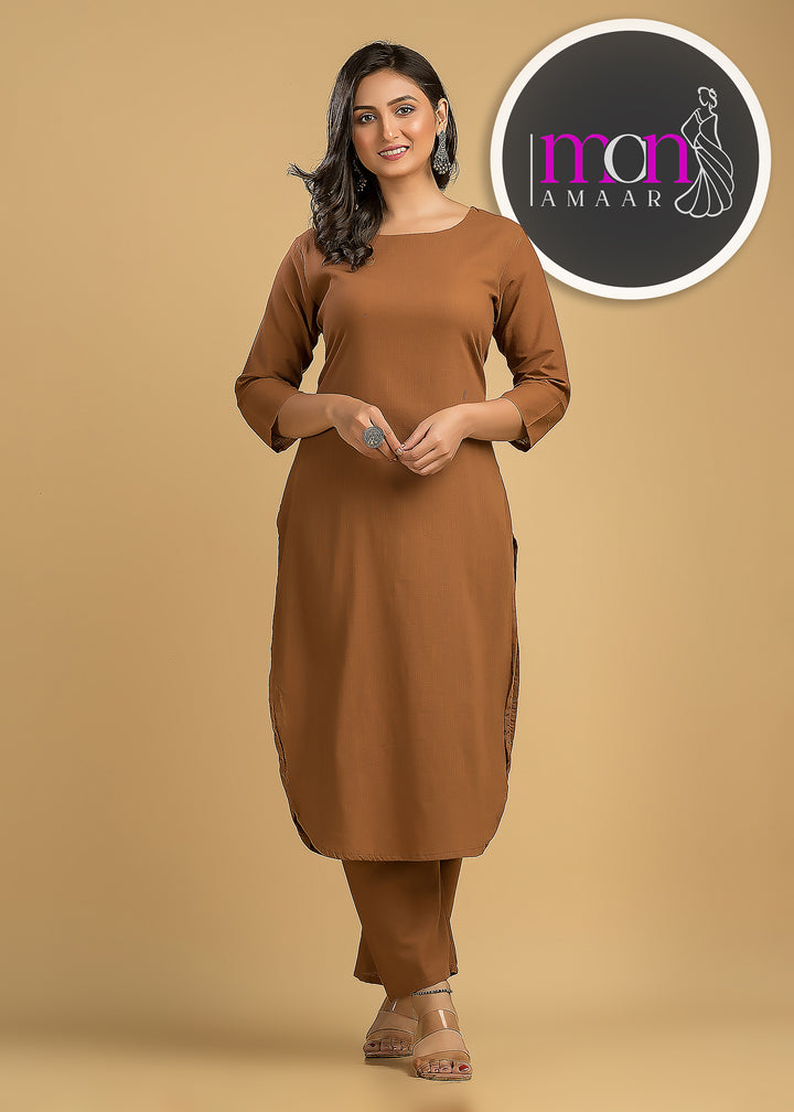 Flawless Beauty Cotton Kurti Set