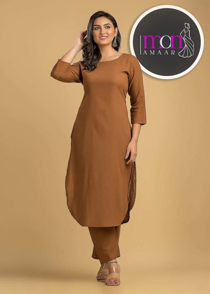 Flawless Beauty Cotton Kurti Set