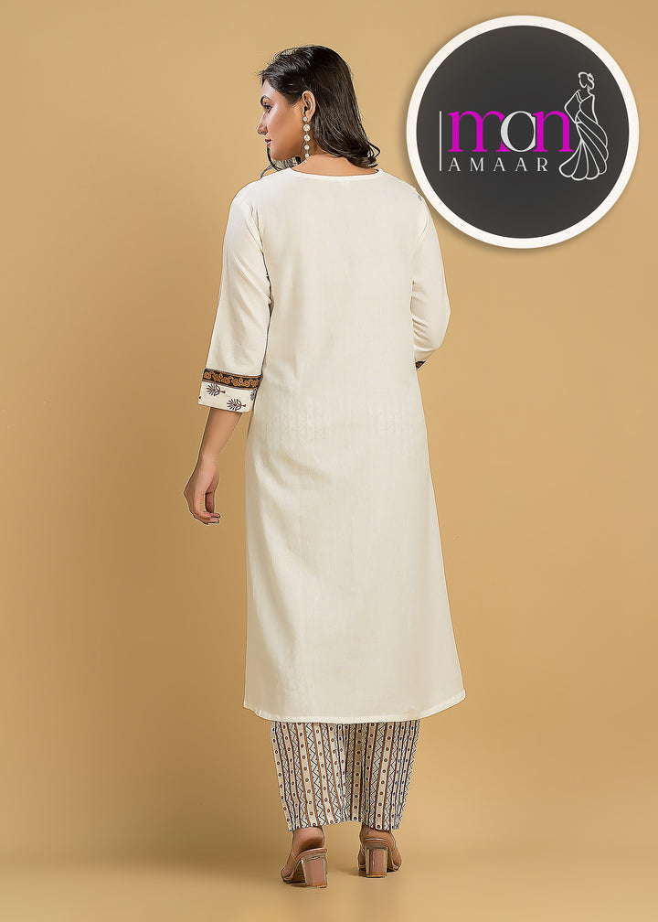 Your Side Of The Story Cotton Kurti Set