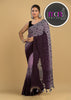 Spill the beans Of Beauty(Embroidery Saree)