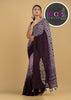 Spill the beans Of Beauty(Embroidery Saree)