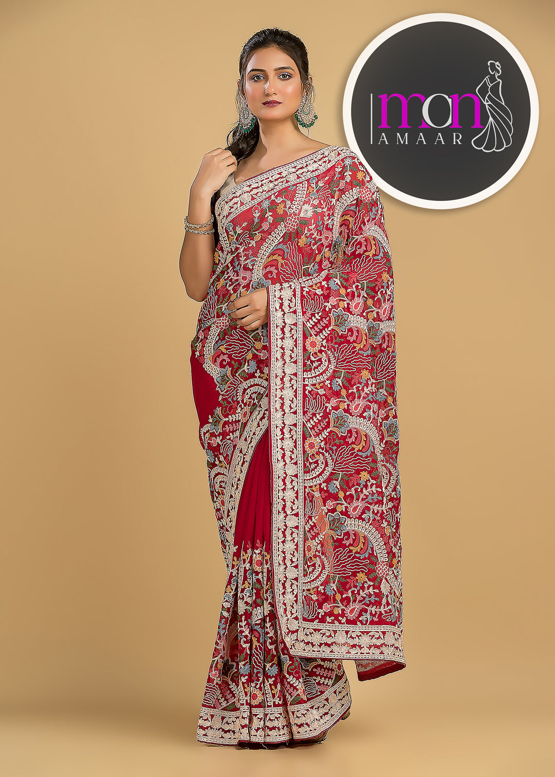 Let The Georgette Shine-An Exclusive Saree